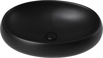 Накладная раковина Abber Bequem AC2102MB матовая черная