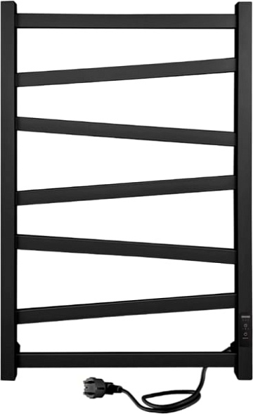 Полотенцесушитель электрический Indigo Element LCEEPF80-50BRRt черный муар
