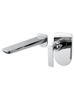 Смеситель для раковины Wonzon & Woghand Shark WW-481701-CR, хром, С ВНУТРЕННЕЙ ЧАСТЬЮ