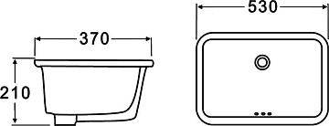 Раковина BelBagno BB1006