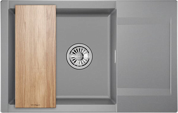 Мойка кухонная Granula Estetica 7807, алюминиум