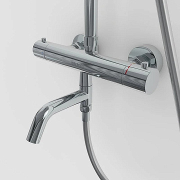 Душевая стойка Berges Kalisto 3R 075021, хром