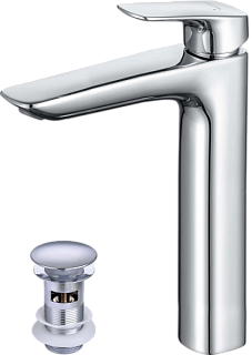 Смеситель для раковины AQUATEK Вега AQ1005CR хром