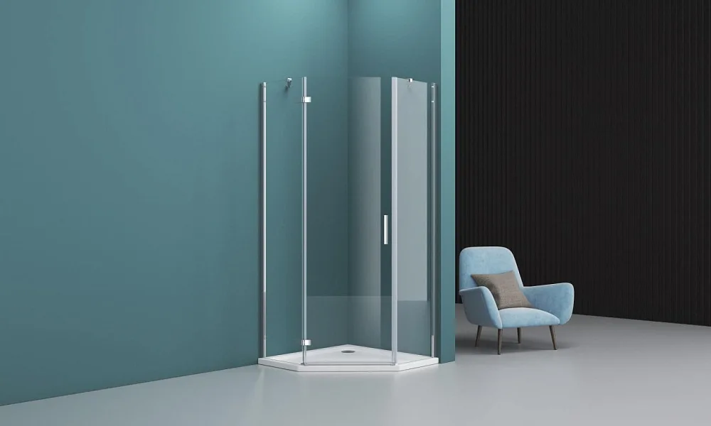 Душевой уголок BelBagno Kraft P-1-80-C-Cr L Sancos — официальный сайт