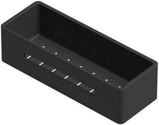 Полка WHITECROSS Ergo ER2280BL, черный матовый