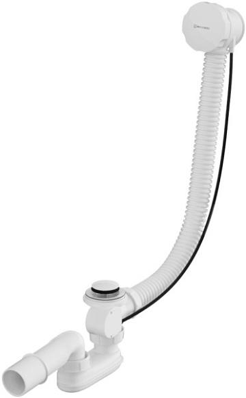 Слив-перелив WHITECROSS SPWC60WHG 60 см, белый глянец