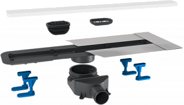 Душевой трап (лоток) BETTOSERB Frameless Line 750 белый матовый