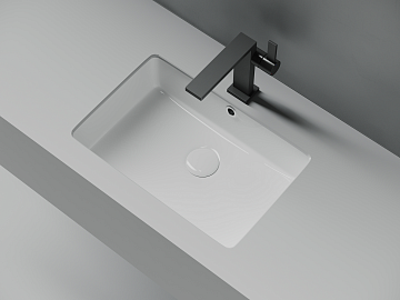 Встраиваемая раковина Ceramicanova Era CN15003 белый
