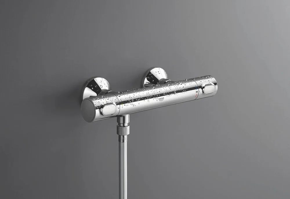Термостатический смеситель Grohe Precision Flow 34840000 для душа Sancos — официальный сайт