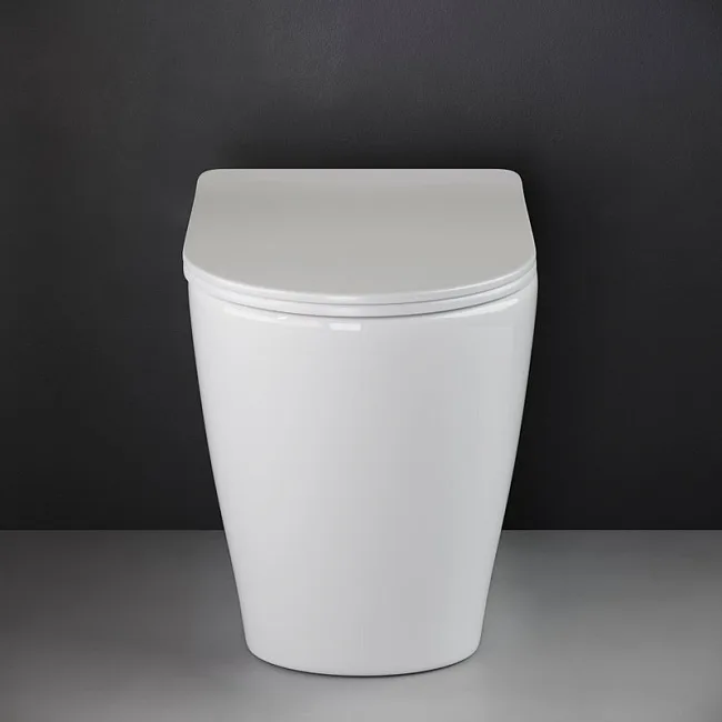 Унитаз приставной напольный Ceramicanova Highlight Rimless CN1812 Sancos — Оригинал