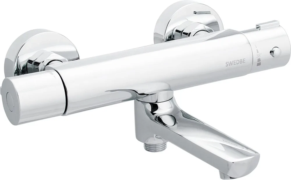 Термостатический смеситель Swedbe Mercury 9045, для ванны с душем Sancos — официальный сайт