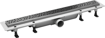 Душевой трап (лоток) Plastbrno DESIGN 5 SZA5750 с решеткой и опорами