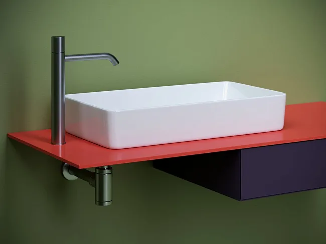 Накладная раковина Ceramicanova Element CN5048 белая глянцевая Sancos — Оригинал