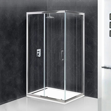 Душевой уголок BelBagno Uno AH 1 100/90 C Cr