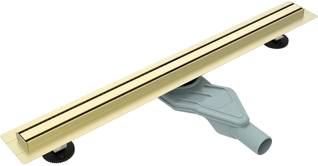 Душевой трап (лоток) Esbano Slim Side, 60 cм, матовое золото Sancos — Оригинал