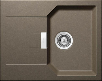 Мойка кухонная Schock Manhattan 40D Cristalite альпака