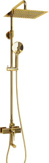 Душевая стойка Wasserkraft Sauer A171.261.207.PG, золото