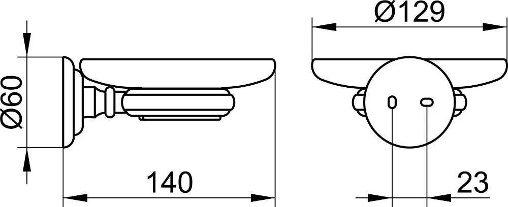 Мыльница Keuco Astor 02155 Sancos — официальный сайт