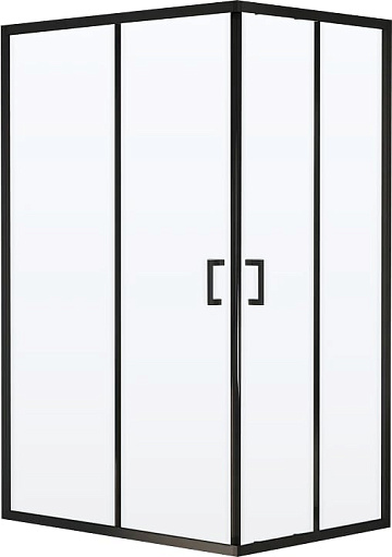 Душевой уголок RGW Passage PA-040B 1000x800x1950, профиль черный