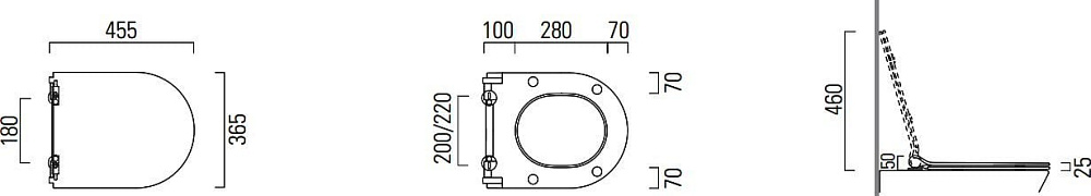 Унитаз подвесной GSI Pura 8815, с микролифтом, tortora matte