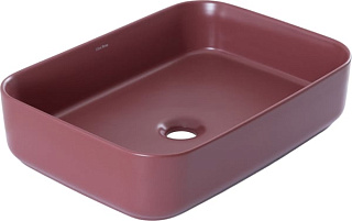 Накладная раковина Allen Brau Fantasy Quad 50x36, бордо