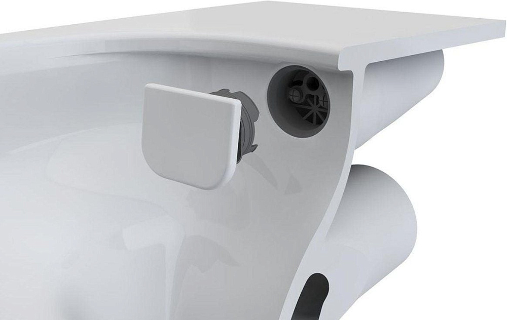 Унитаз-компакт напольный VitrA Zentrum Open-back 9824B003-7207