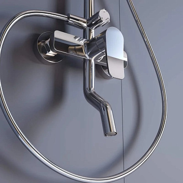Душевая стойка RGW Shower Panels SP-25, хром