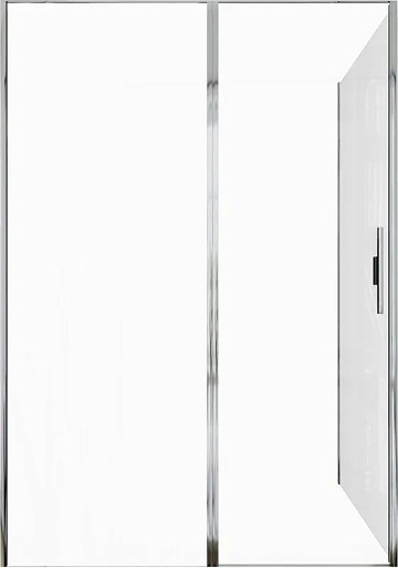 Душевой уголок Allen Brau Priority 140x100, профиль хром, стекло прозрачное