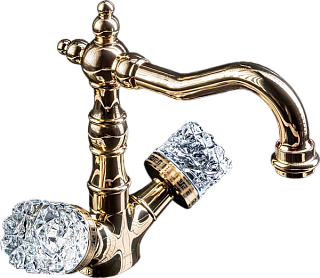 Смеситель для раковины Boheme Crystal 292-CRST