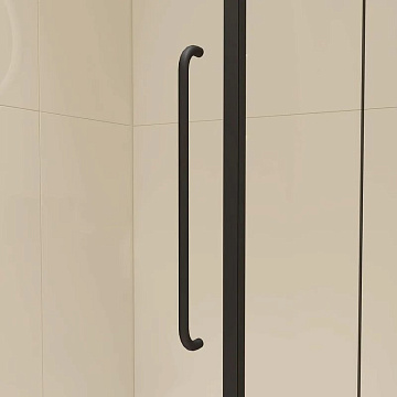 Душевой уголок RGW Classic CL-35-B 90х90x185, профиль матовый черный, стекло прозрачное
