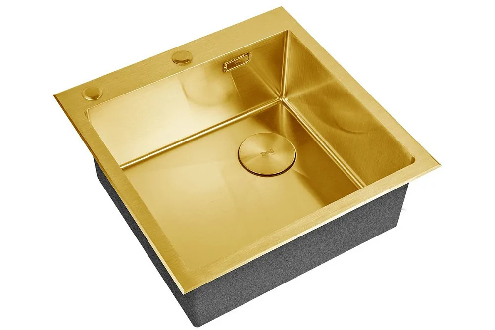 Кухонная мойка ZorG LUX 5151 BRONZE Sancos — официальный сайт
