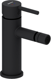 Смеситель для биде Damixa Scandinavian Pure 360240300 с донным клапаном, матовый черный