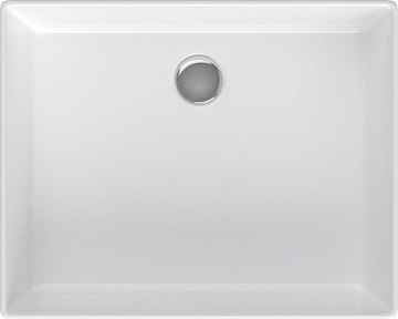 Накладная раковина Berges Ego 50x40, глянцевая белая