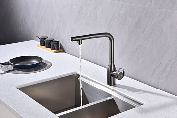 Смеситель для кухни Paulmark Urban Ur213104-B беретта