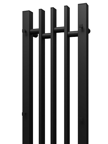 Полотенцесушитель электрический APEXTERMO Дельта DL10183BM 80x20 см, подключение справа, скрытое под