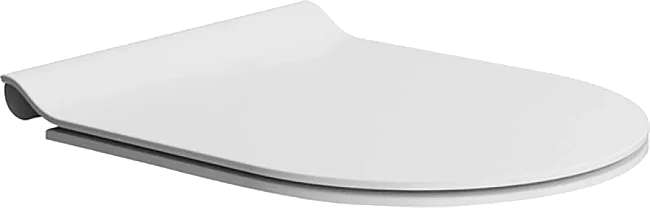 Крышка-сиденье GSI Norm MS86CSN09 с микролифтом, белая матовая Sancos — Оригинал