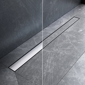 Душевой трап (лоток) AM.PM MasterFlow Tile 90 см, сталь матовая