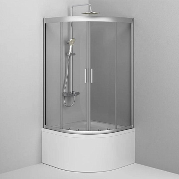 Душевой уголок AM.PM Gem Deep W90G-401A090WT 90x90