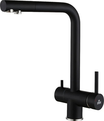 Смеситель для кухни Paulmark Skalen Sk213020-AN, антрацит