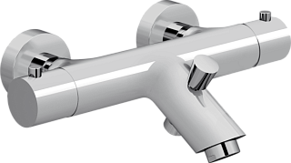 Термостатический смеситель VitrA AquaHeat A47210EXP, для ванны с душем, хром