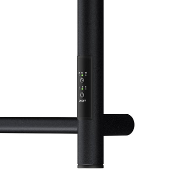 Полотенцесушитель электрический APEXTERMO Стелла Лайт ST00364BL 600x450, черный
