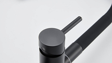 Смеситель для кухни Emar Steel ЕС - 3015 black