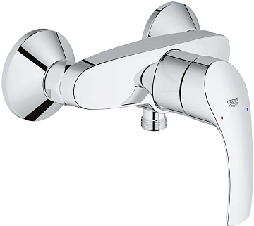 Душевая стойка Grohe Eurosmart New 124410, со смесителем, хром