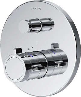 Термостатический смеситель встраиваемый AM.PM X-Joy F85A45600 С ВНУТРЕННЕЙ ЧАСТЬЮ, хром