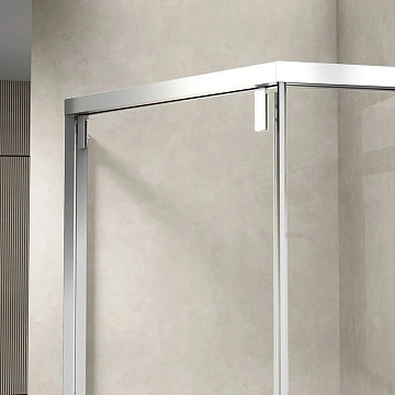 Душевой уголок Vincea Show VSP1-4SH100CL 100x100, профиль хром