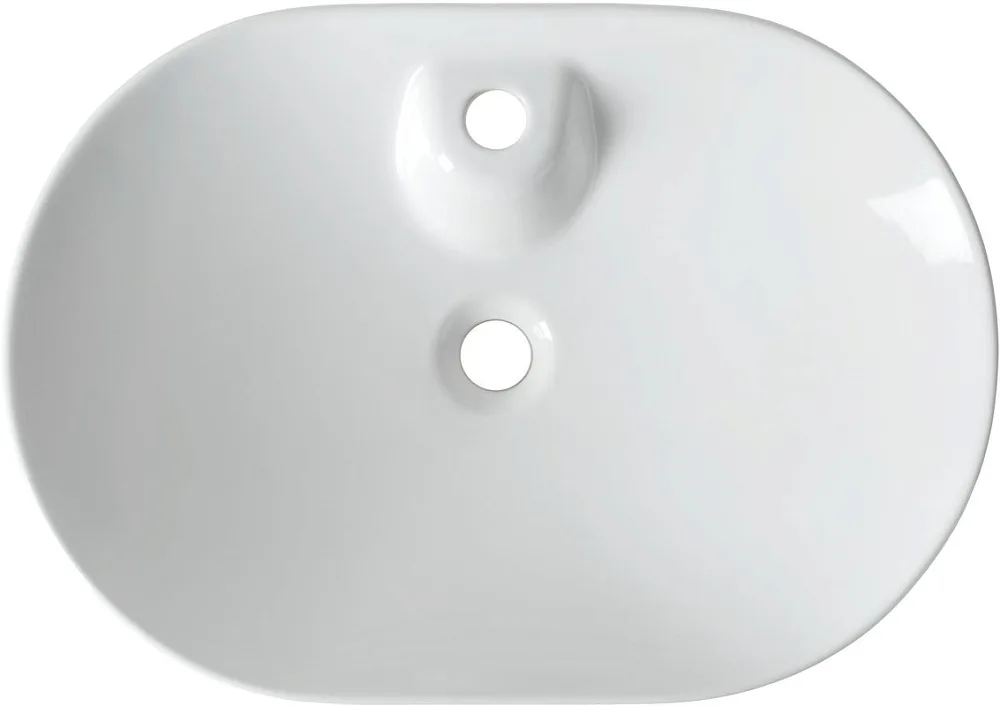 Накладная раковина Allen Brau Fantasy Bowl 60x42, белая Sancos — официальный сайт