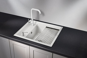 Мойка кухонная Granula Kitchen Space 6004, арктик