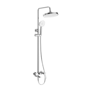 Душевая стойка BelBagno Albano ALBANO-VSCM-CRM, хром