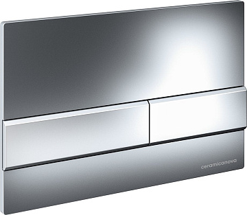 Система инсталляции для унитазов Ceramicanova Envision Flat CN1002CH, кнопка хром