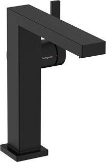 Смеситель для раковины Hansgrohe Tecturis E 150 Fine 73040670 матовый черный